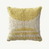 Banabae Sunrise Loop Back Cushion - Yellow-Kids Cushions And Blankets | Adults Bedding