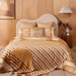 Banabae Sunrise Sunset Tufted Throw Blanket-Kids Cushions And Blankets | Adults Bedding