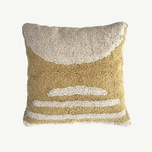 Banabae Sunset Loop Back Cushion Cover - Tan-Kids Cushions And Blankets | Adults Bedding