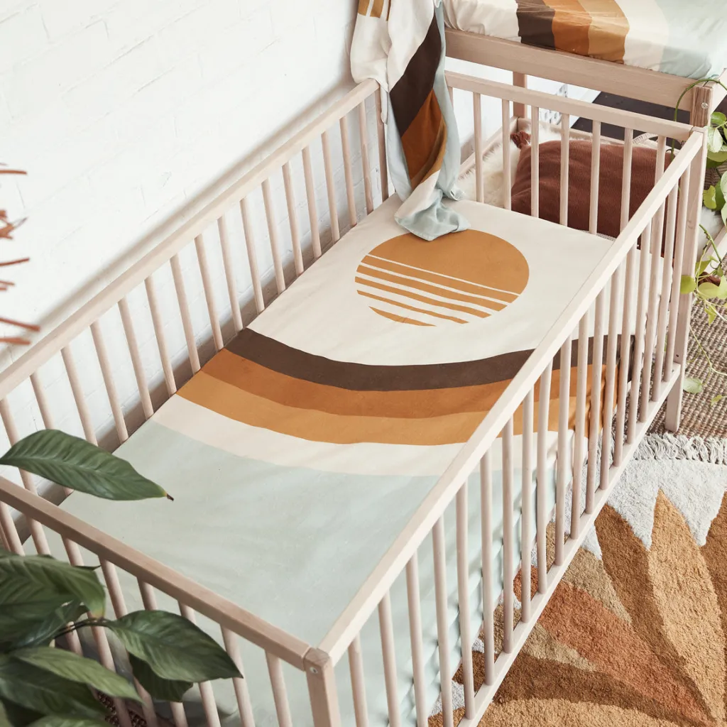sunshine_state_fitted_cot_0.webp Banabae Sunshine State Fitted Cot Sheet- Fitted Cot Sheets