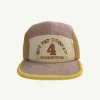 Banabae 4th Birthday Cord Cap - Musk Spliced-Kids The Birthday Collection | Hats, Caps And Beanies