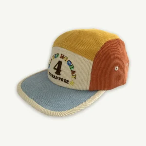 Banabae 4th Birthday Cord Cap - Primary Spliced-Kids The Birthday Collection | Hats, Caps And Beanies