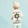 Banabae The World Needs Kindness Hemp Tee - Kids-Kids Back To Kindy | Apparel