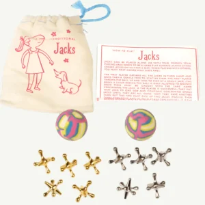 Banabae Traditional Jacks Game-Kids Books, Toys & Games