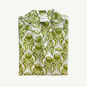 Banabae Wave Rider Linen Resort Shirt- Mens- Apparel