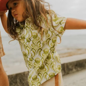 Banabae Wave Rider Linen Shirt - Kids-Kids Apparel